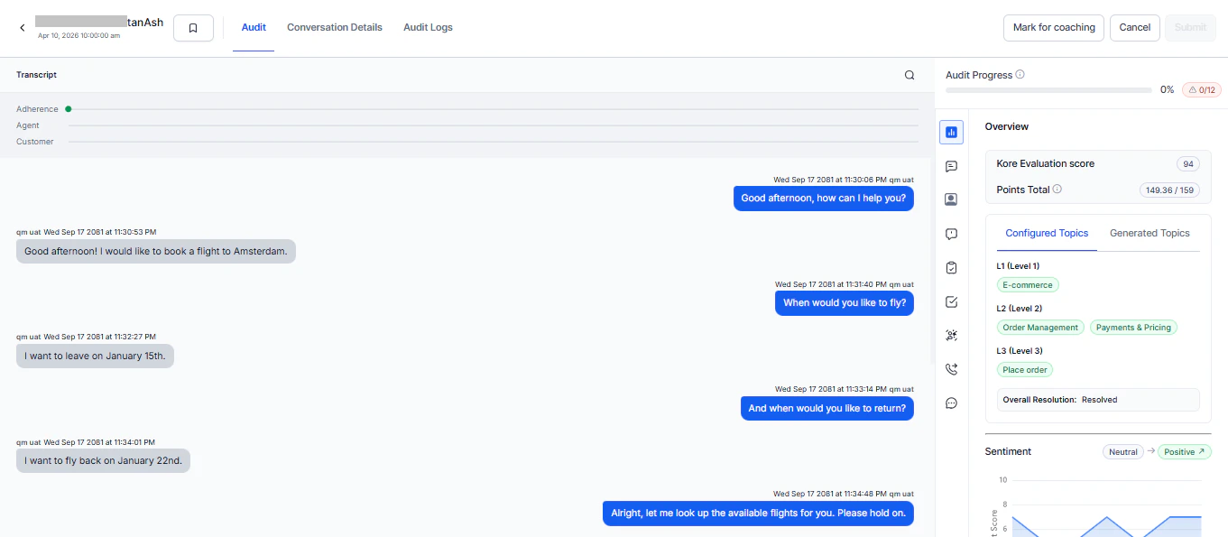 Full Conversation View
