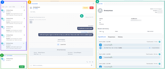 Agent Console - Kore.ai Docs