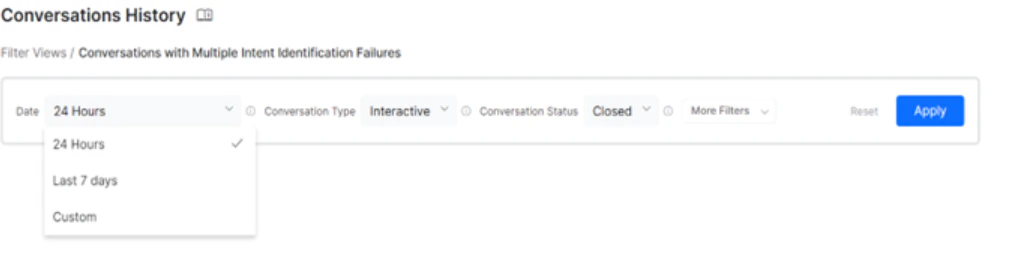 View Prebuilt Filters