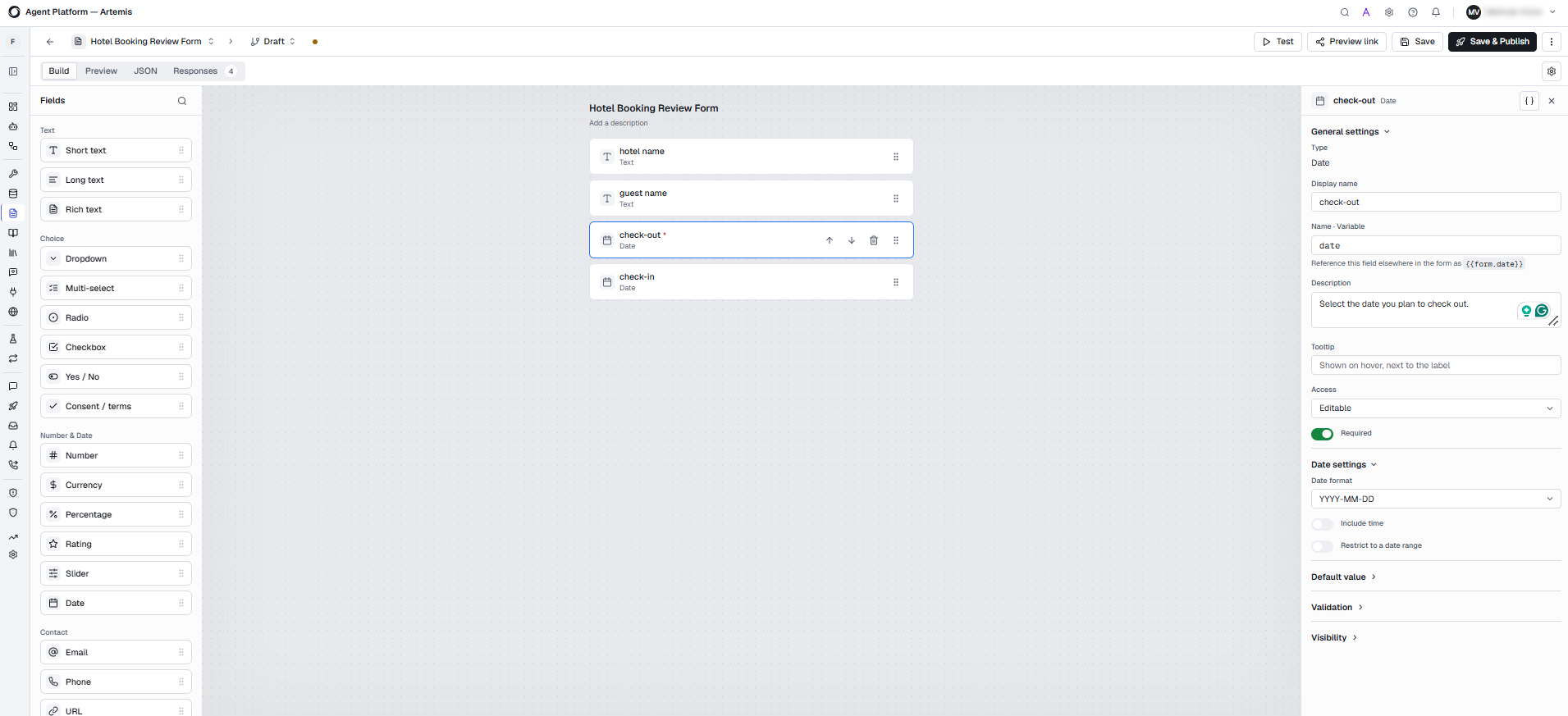 Form builder