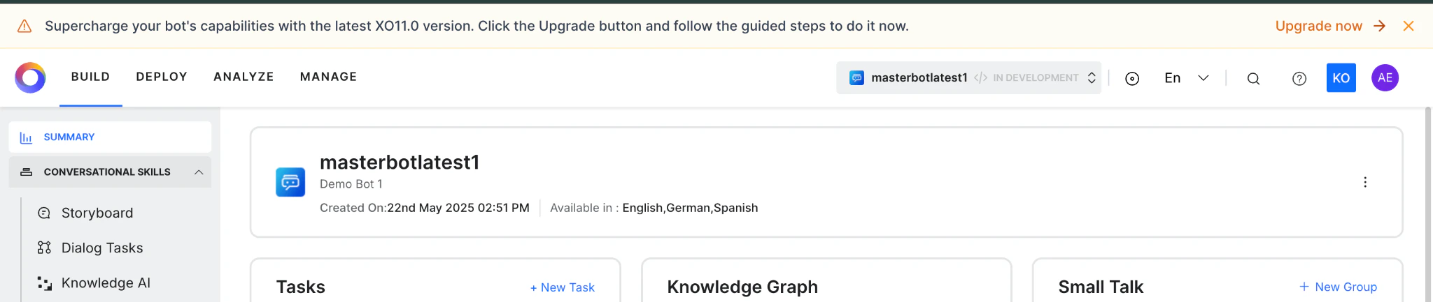 Agent AI Configurations