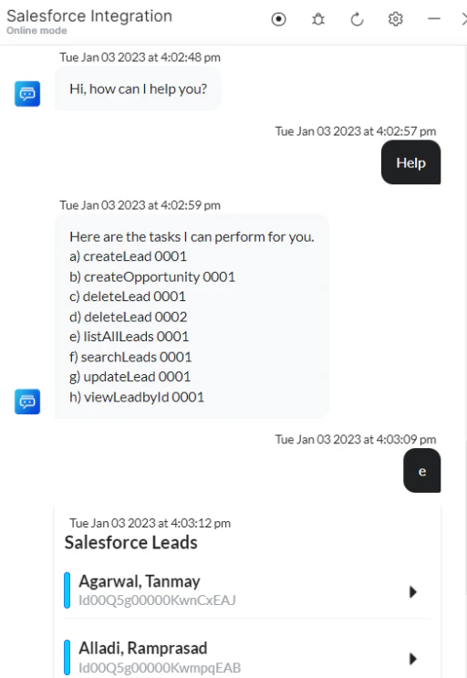 VA prompts to view all leads