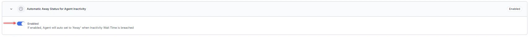 Enable Automatic Away