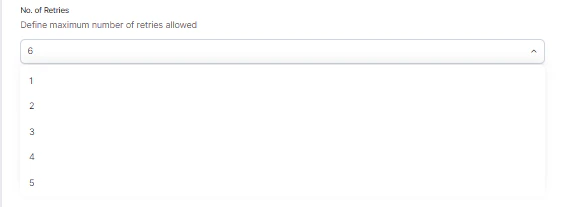 No.of Retries