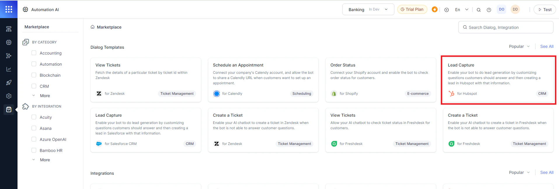 Marketplace Lead Capture