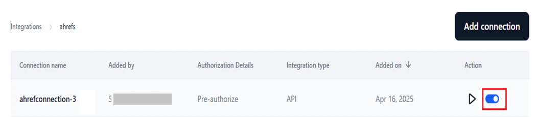 enable integration