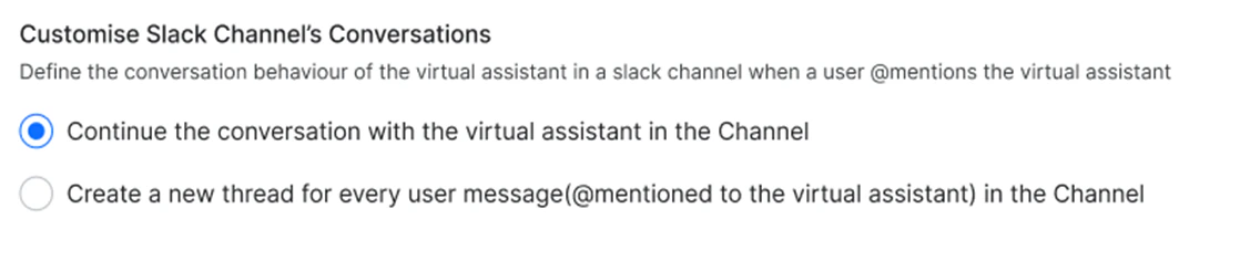 customize slack conversation