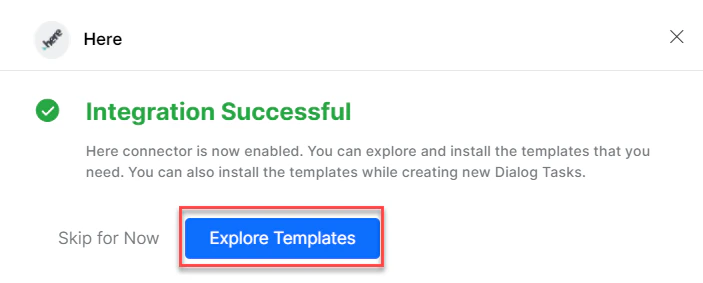 Explore templates