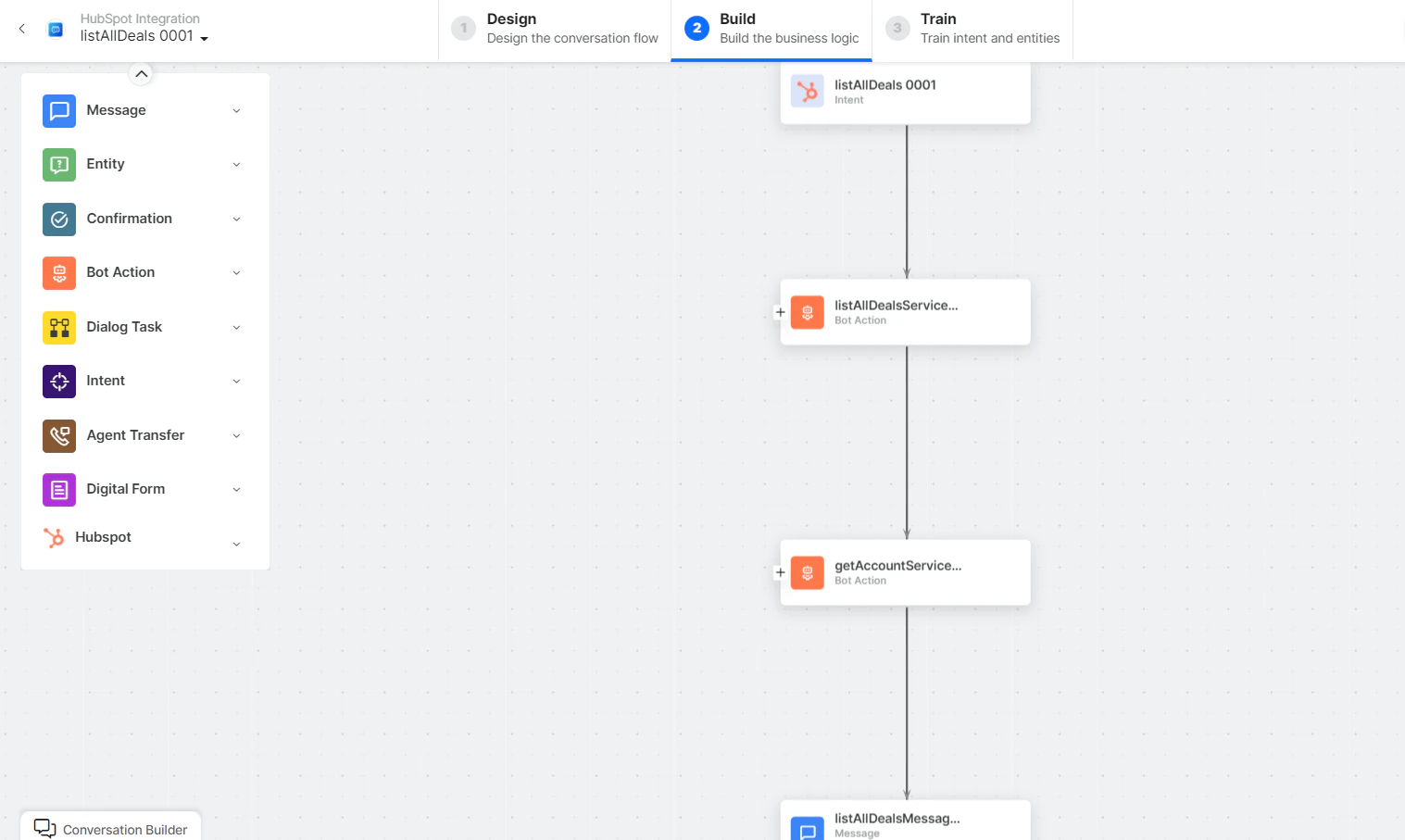 List All Deals dialog task is added
