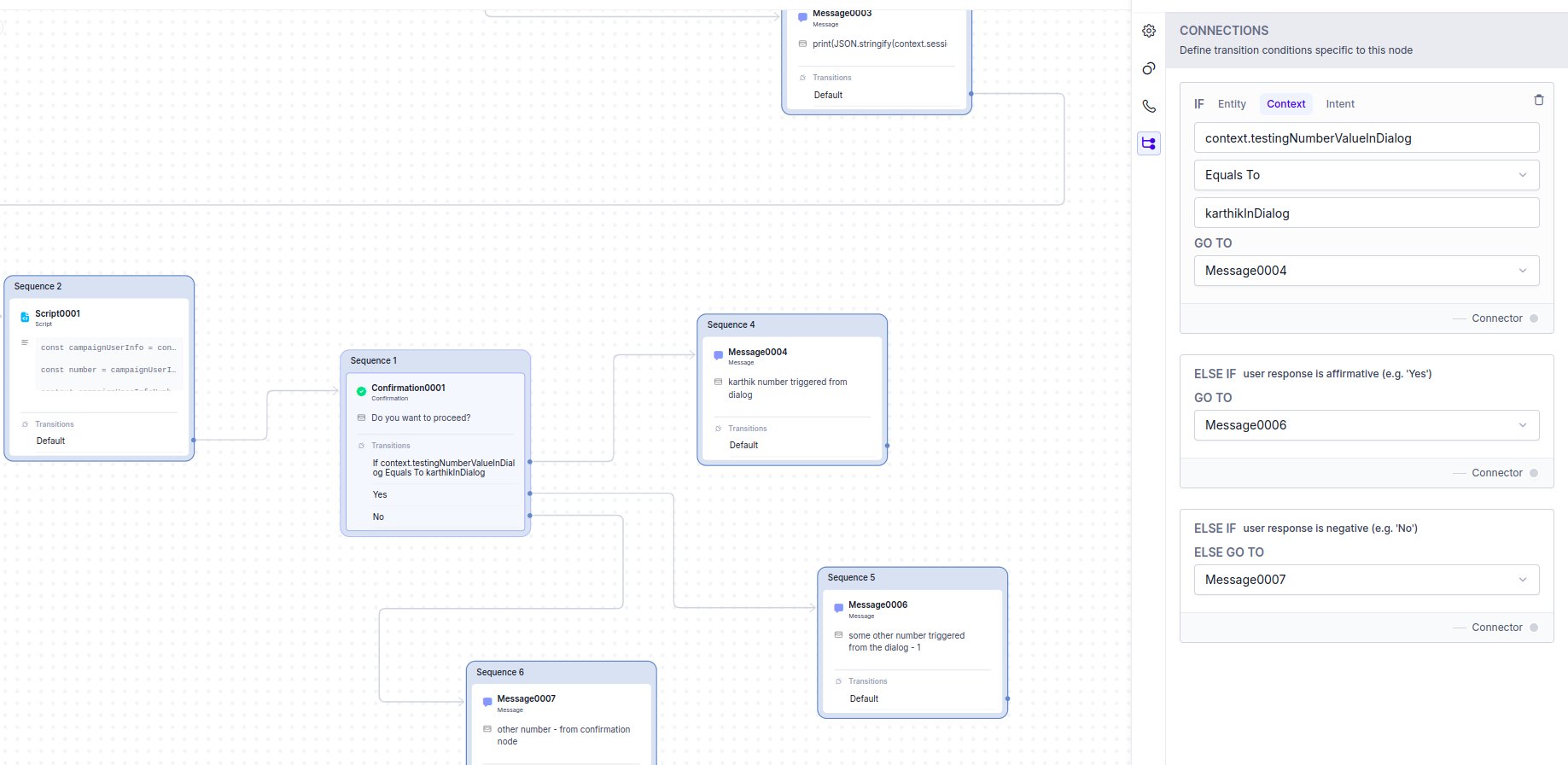 Confirmation Node