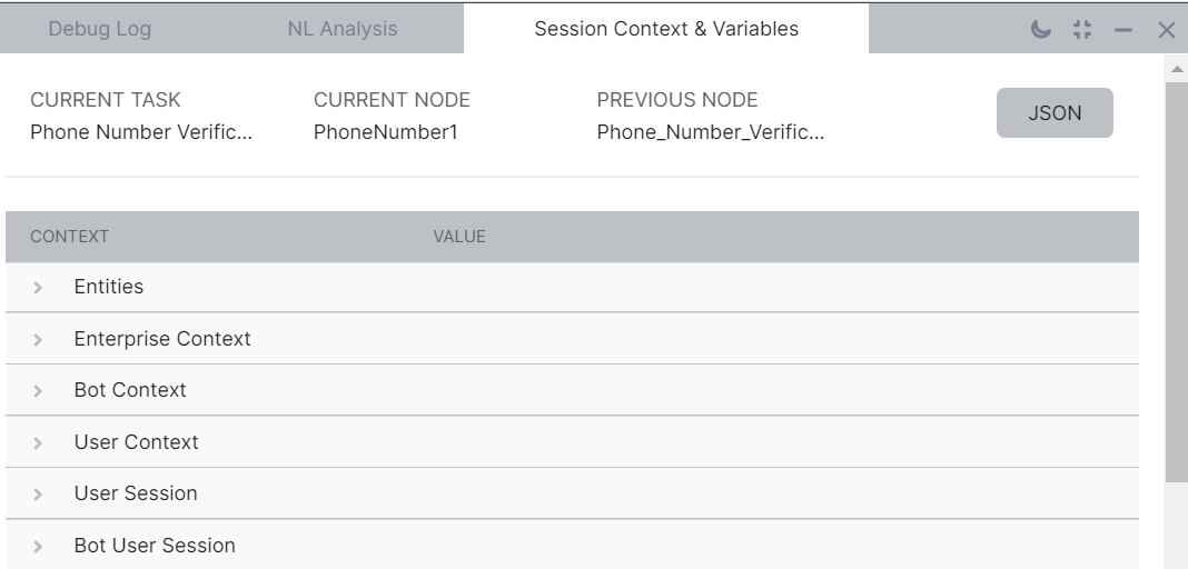 Session Context & Variables
