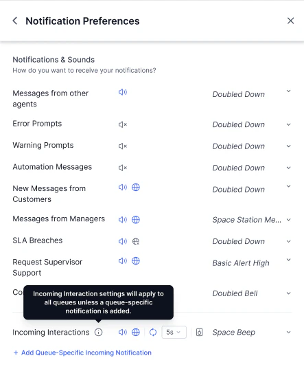 Notification Preferences
