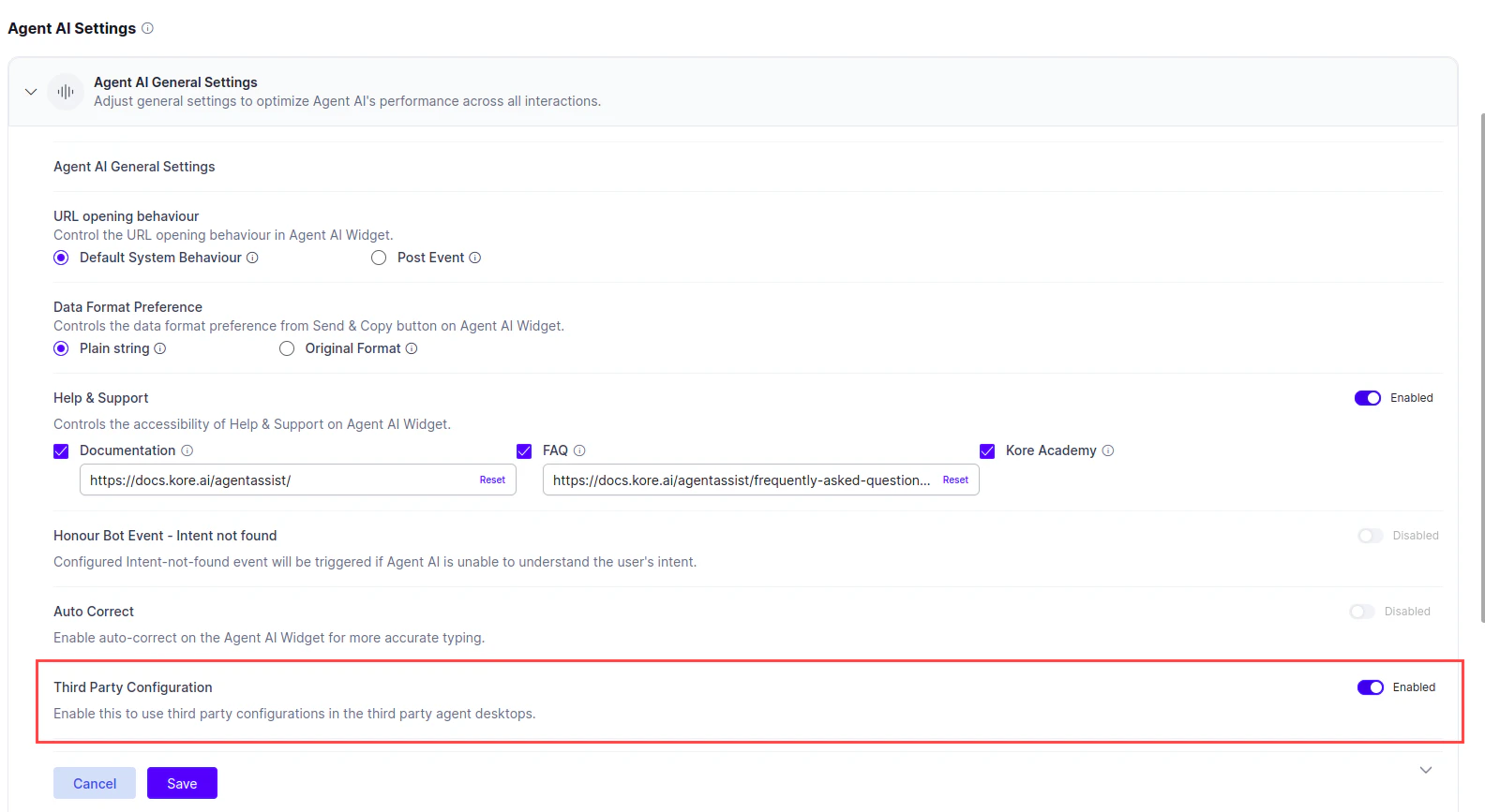 third-party-config-setting-agentai