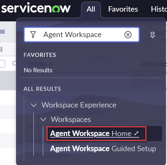Agent Workspace Home