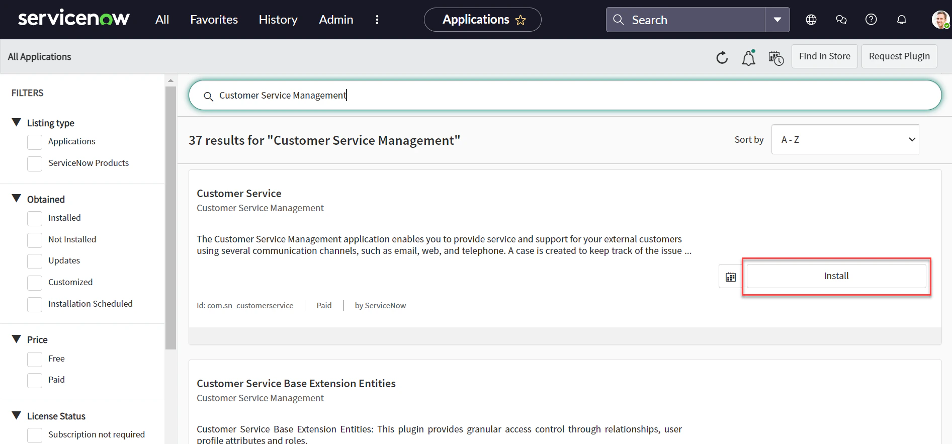 Customer Service Management