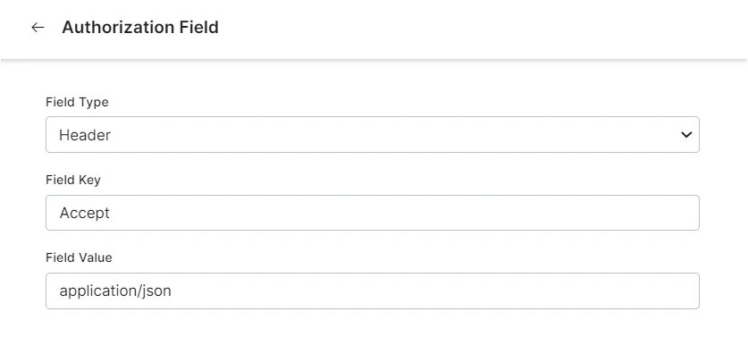 Adding Authorization Fields