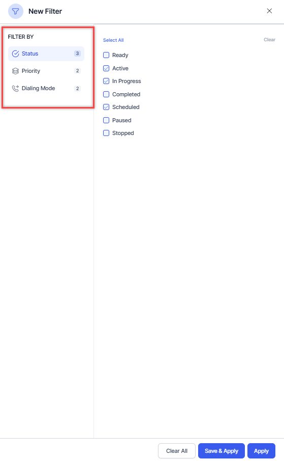 Filter by Voice