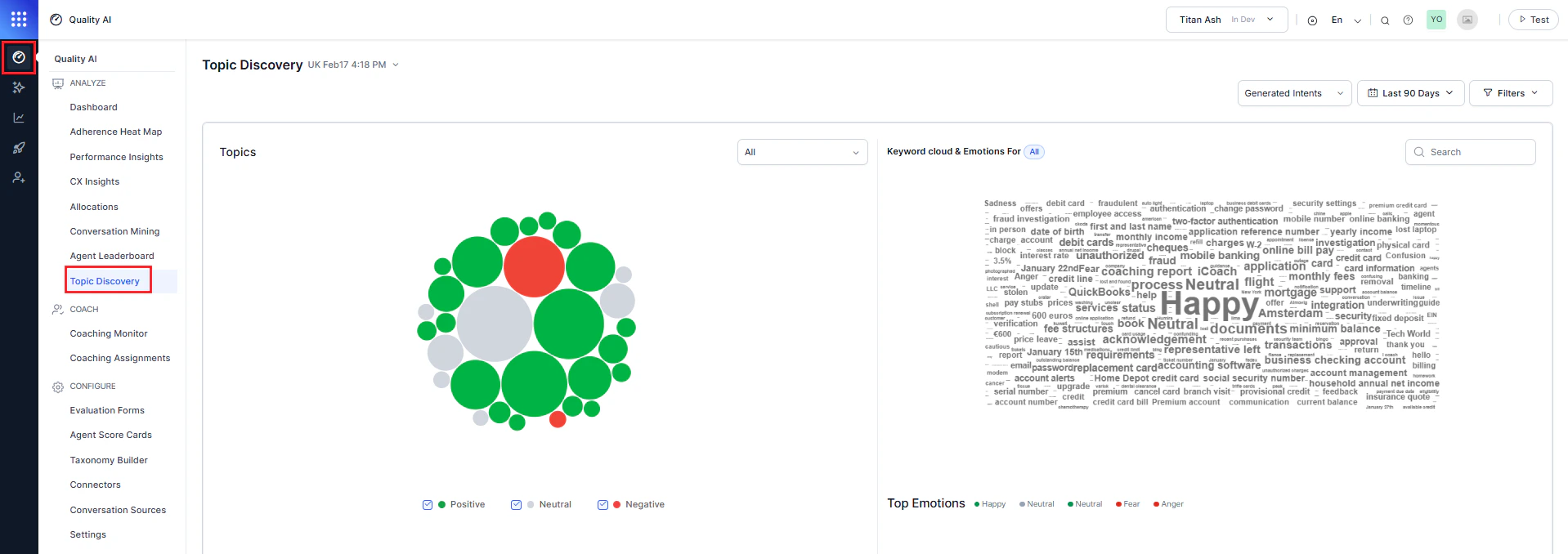 Topic Discovery Filter