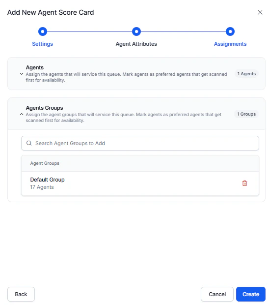 Add Agent Group
