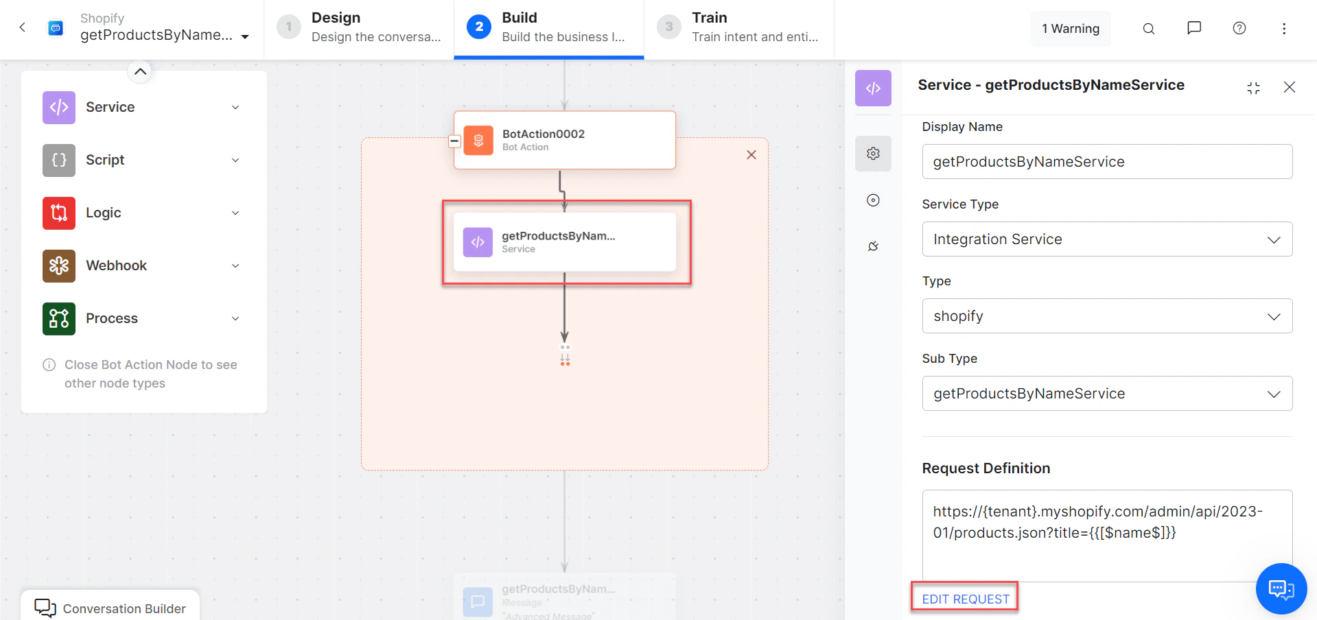 Get Products by Name - Add Response