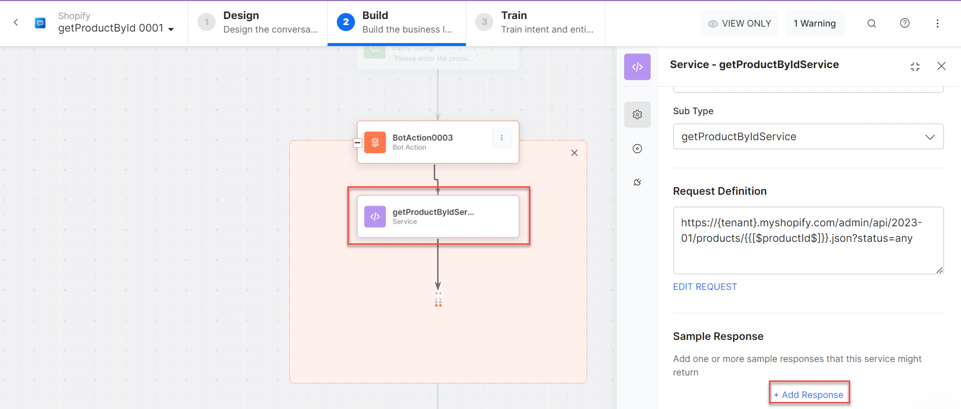 Get Product by ID - Add response