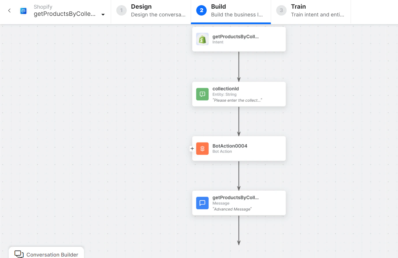 Get Products by Collection ID dialog task is added