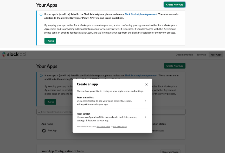 Slack Developer Portal