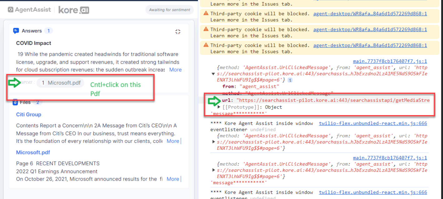 Post Event URL Opening Behavior