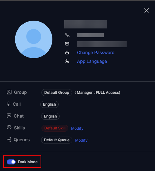 Dark Mode