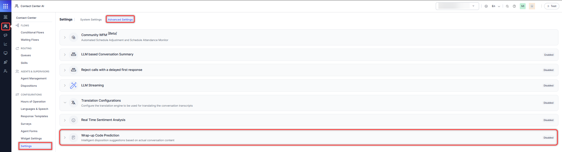 Wrap-up Code Prediction