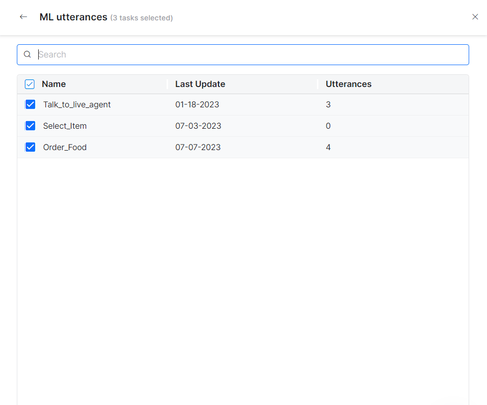 ML Utterances