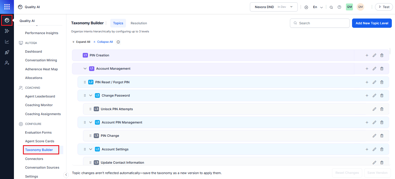 Taxonomy Builder