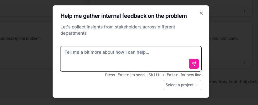 Gather stakeholder feedback