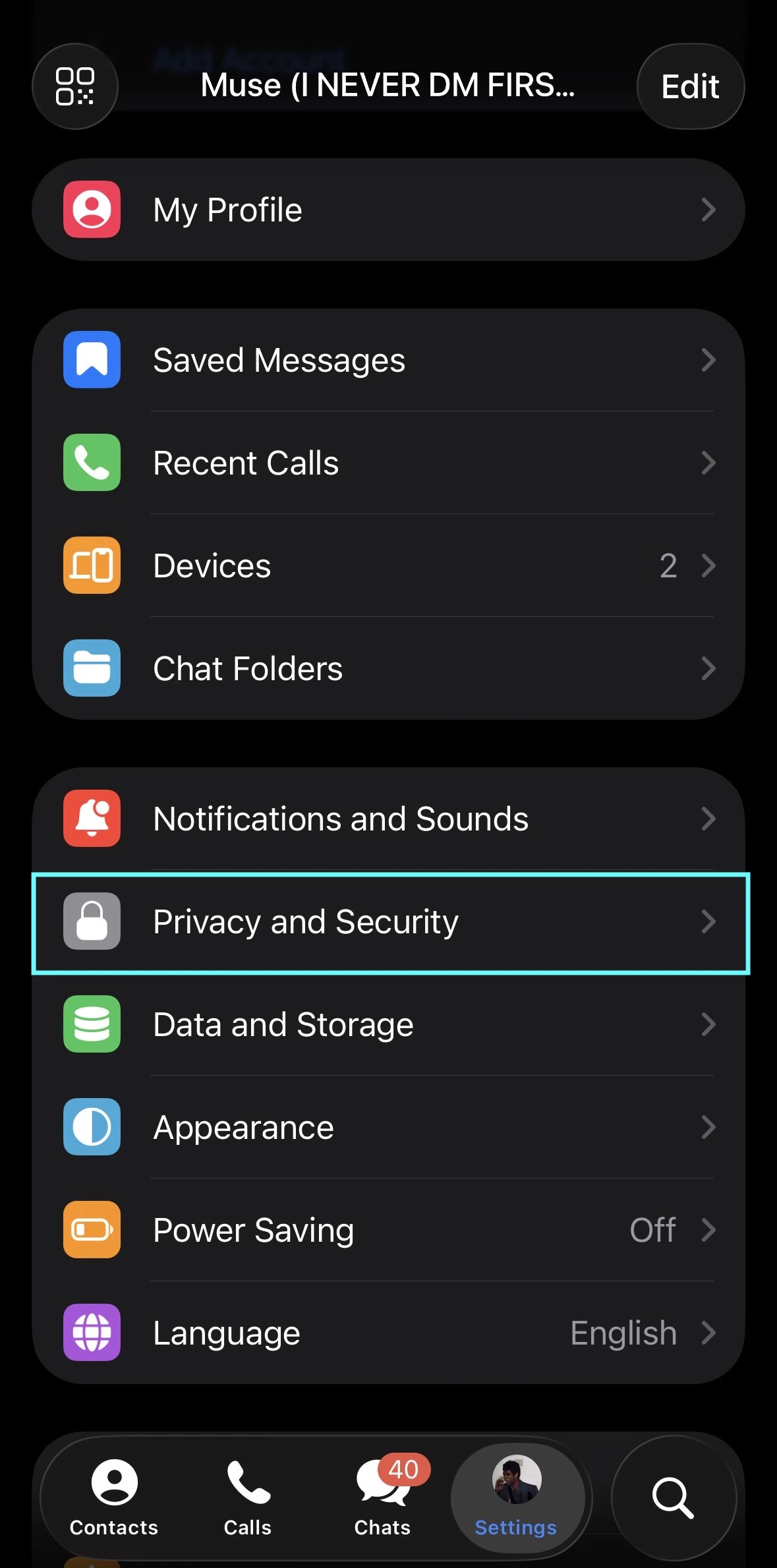 Settings Page Telegramcopy Settings Page Telegramcopy