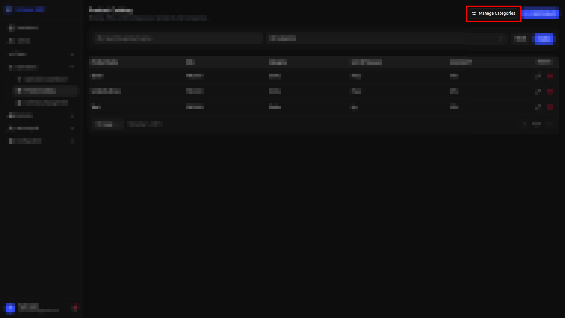 Manage Category