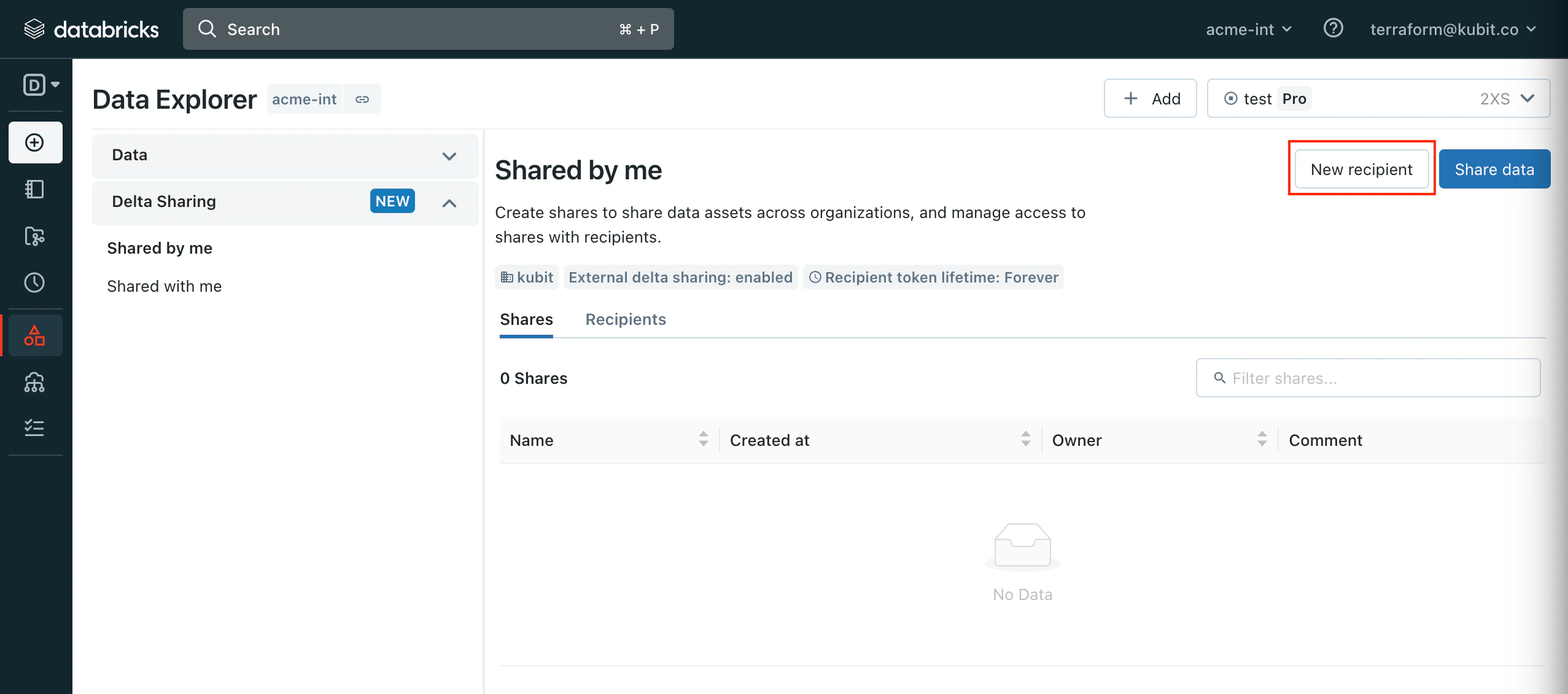 Workspace Navigation