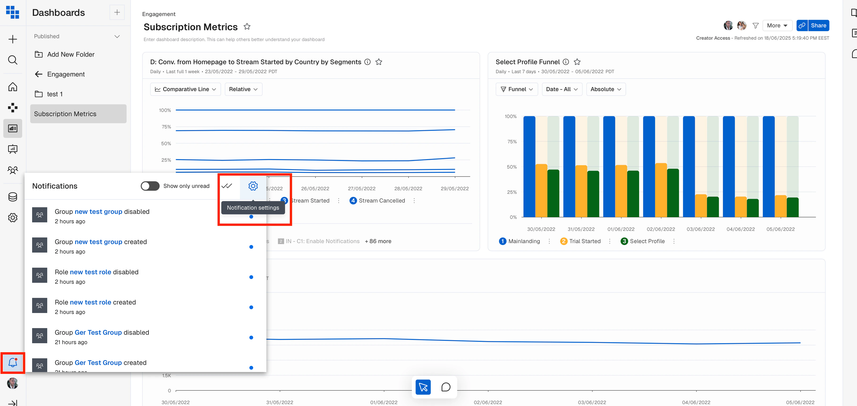Notification Settings