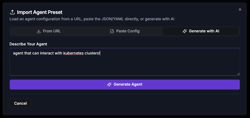 Generate with AI Description