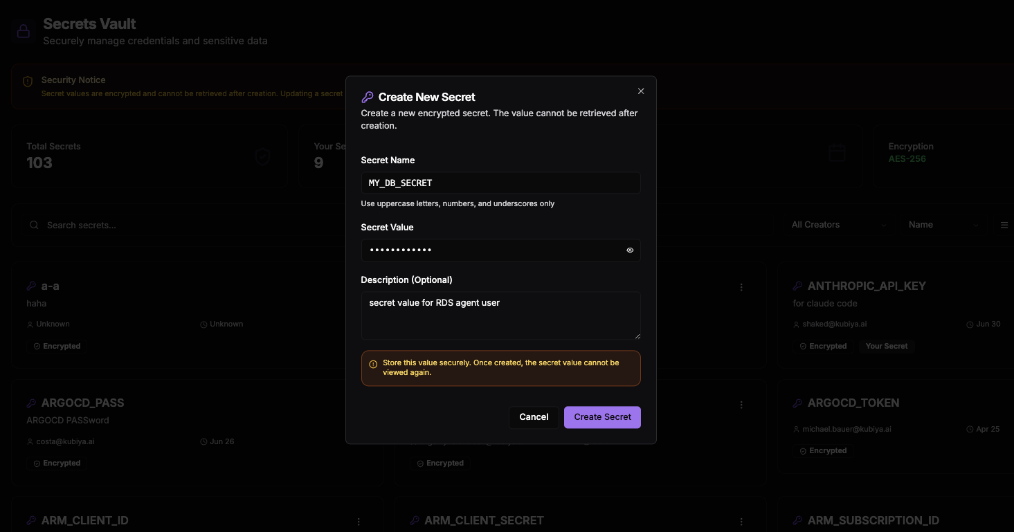 Security Features Overview