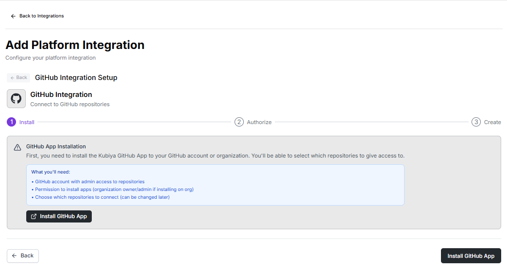 Kubiya Platform Overview