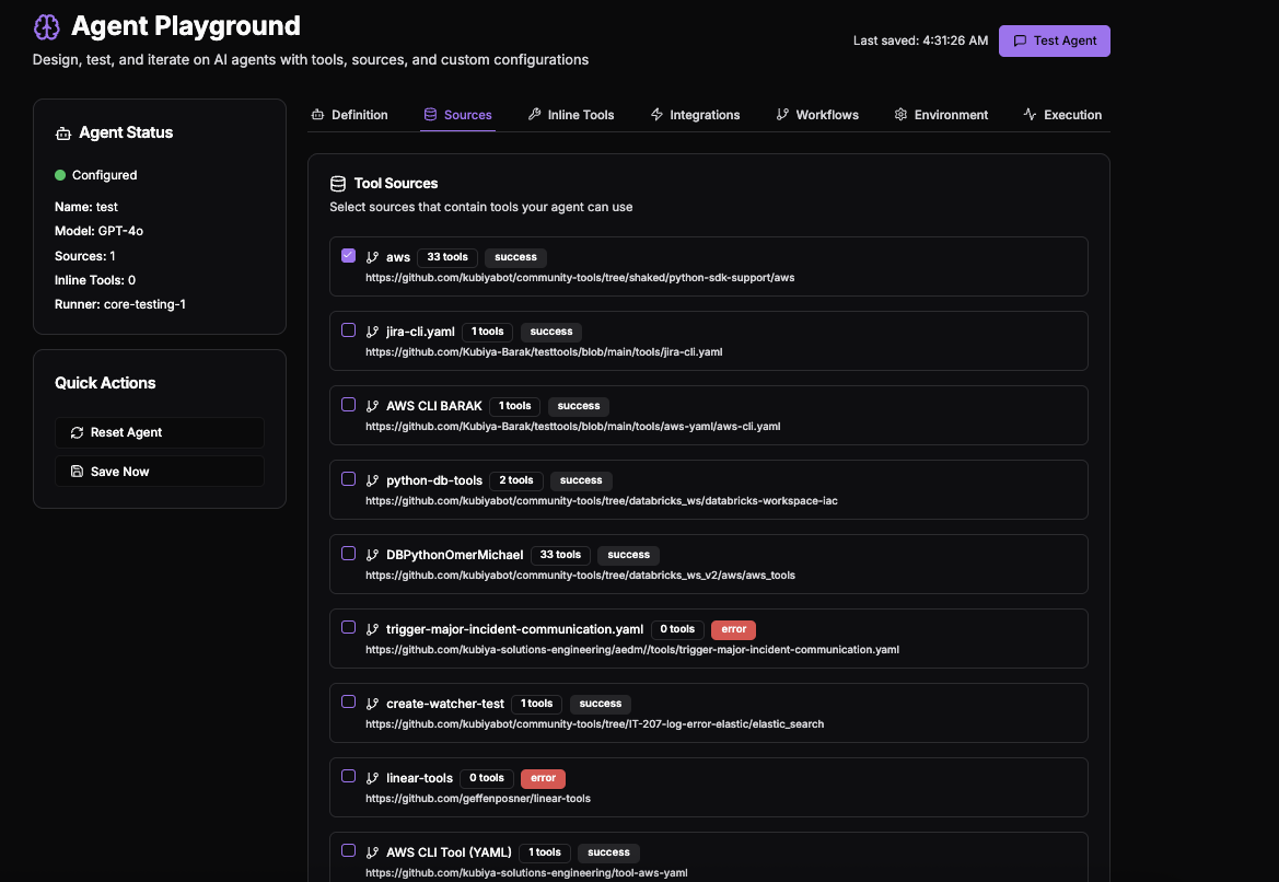MCP Chat Interface