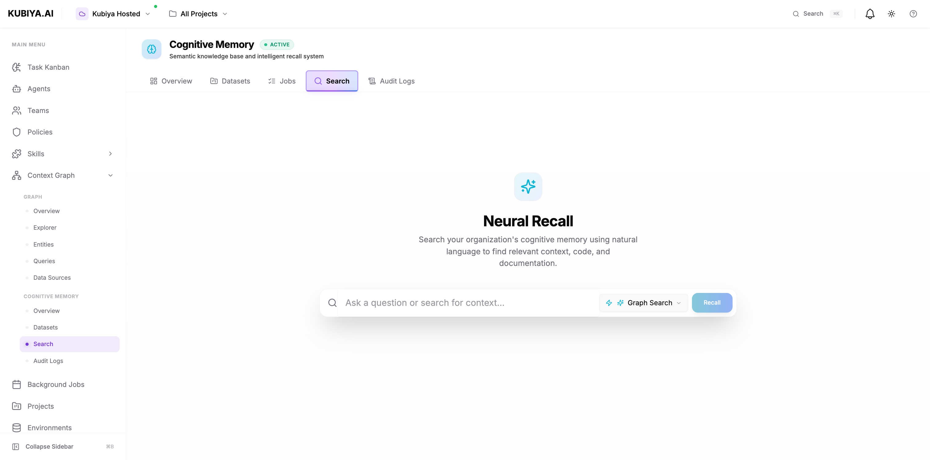 Semantic Search Interface