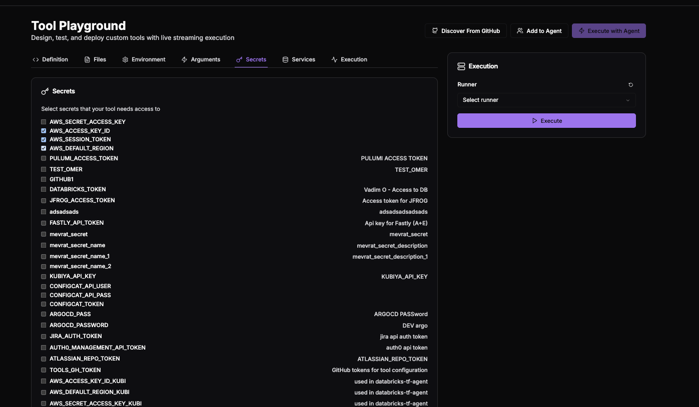 Environment Configuration