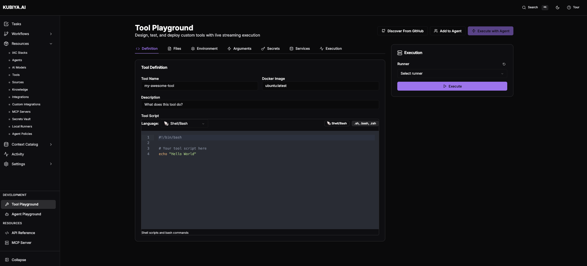 Python Tool Example
