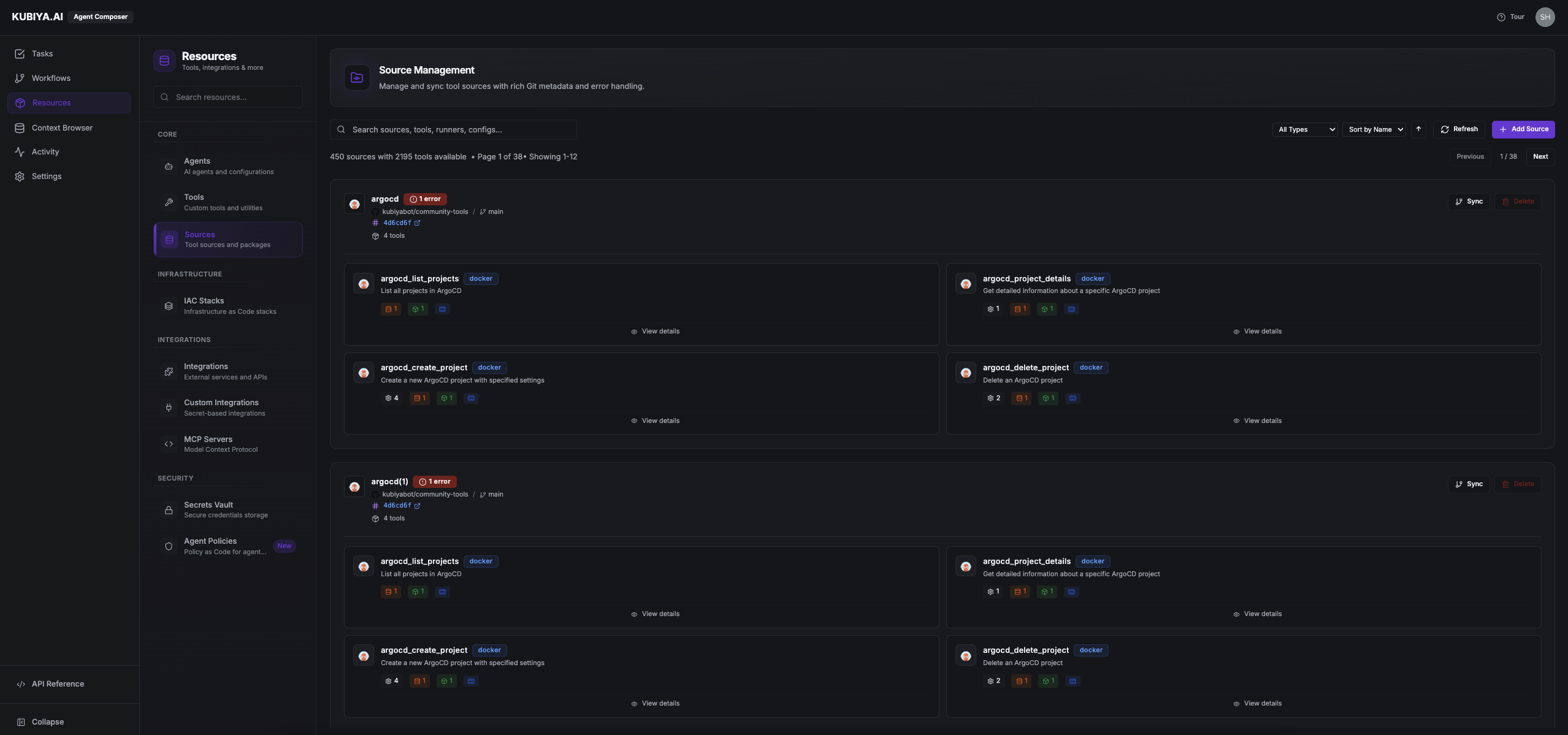 Source Management Overview