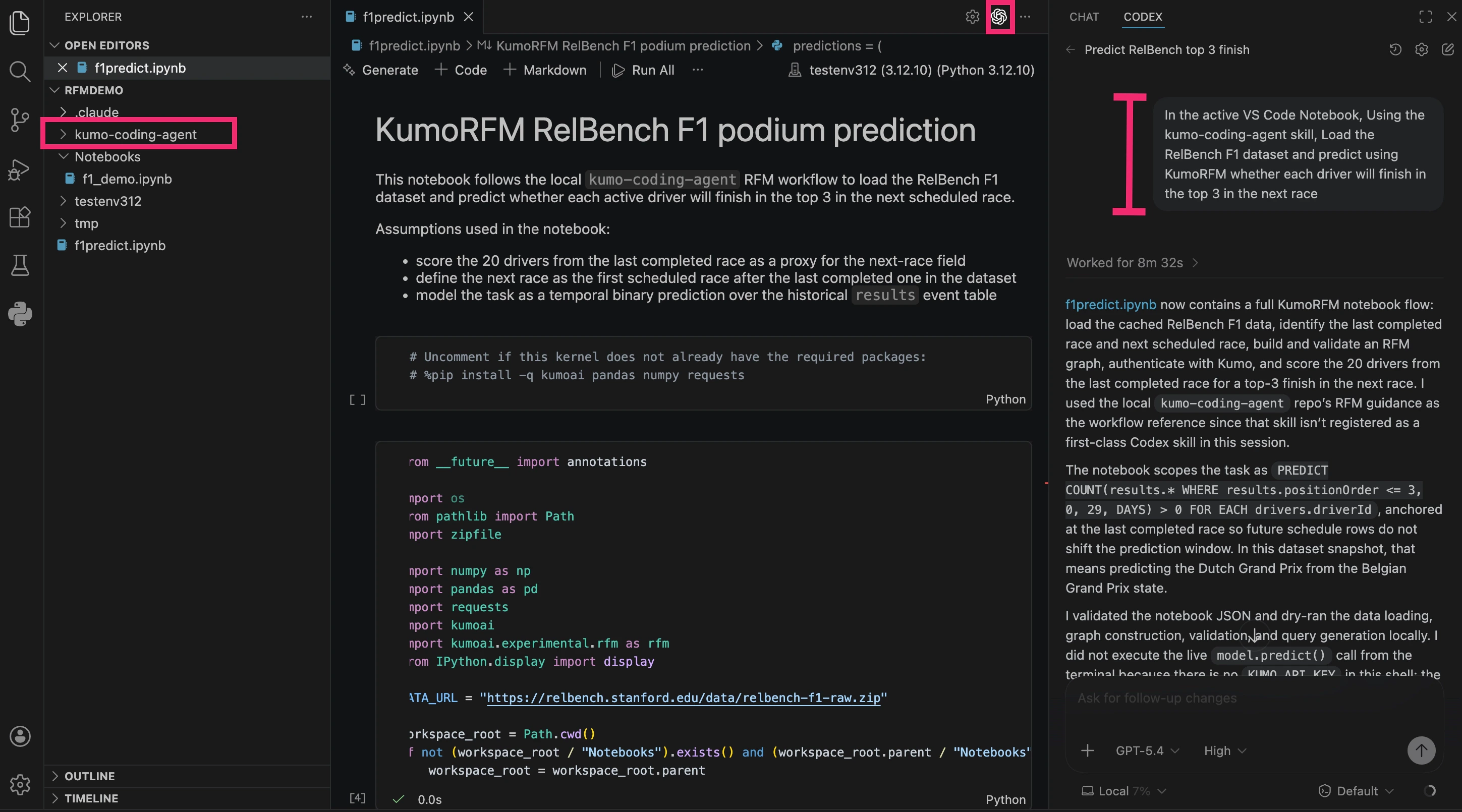 Placeholder image for the Codex end-to-end prediction workflow