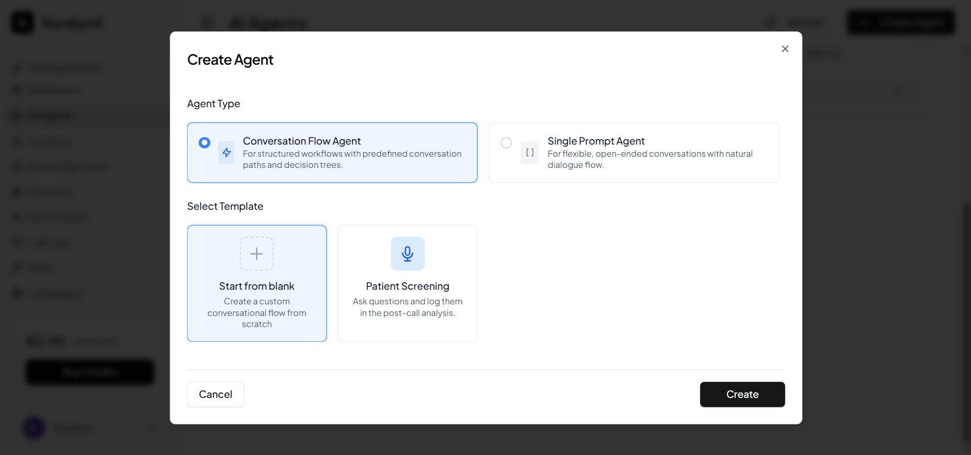 Enhanced Conversational Flow Interface