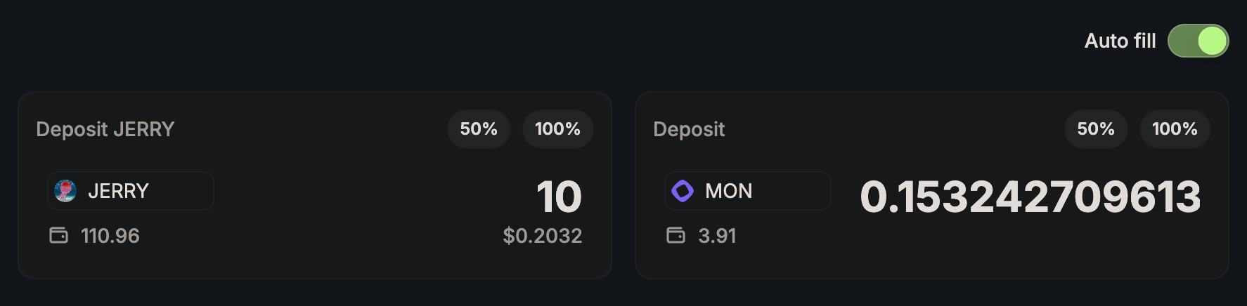 Vault Amount Pn Vault Amount Pn