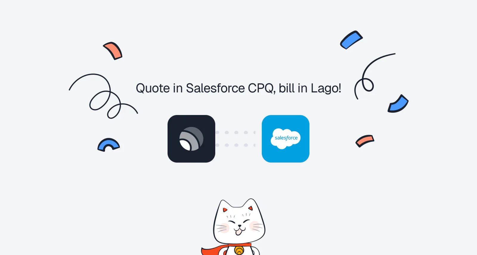 Lago subscription created from an approved Salesforce CPQ quote.