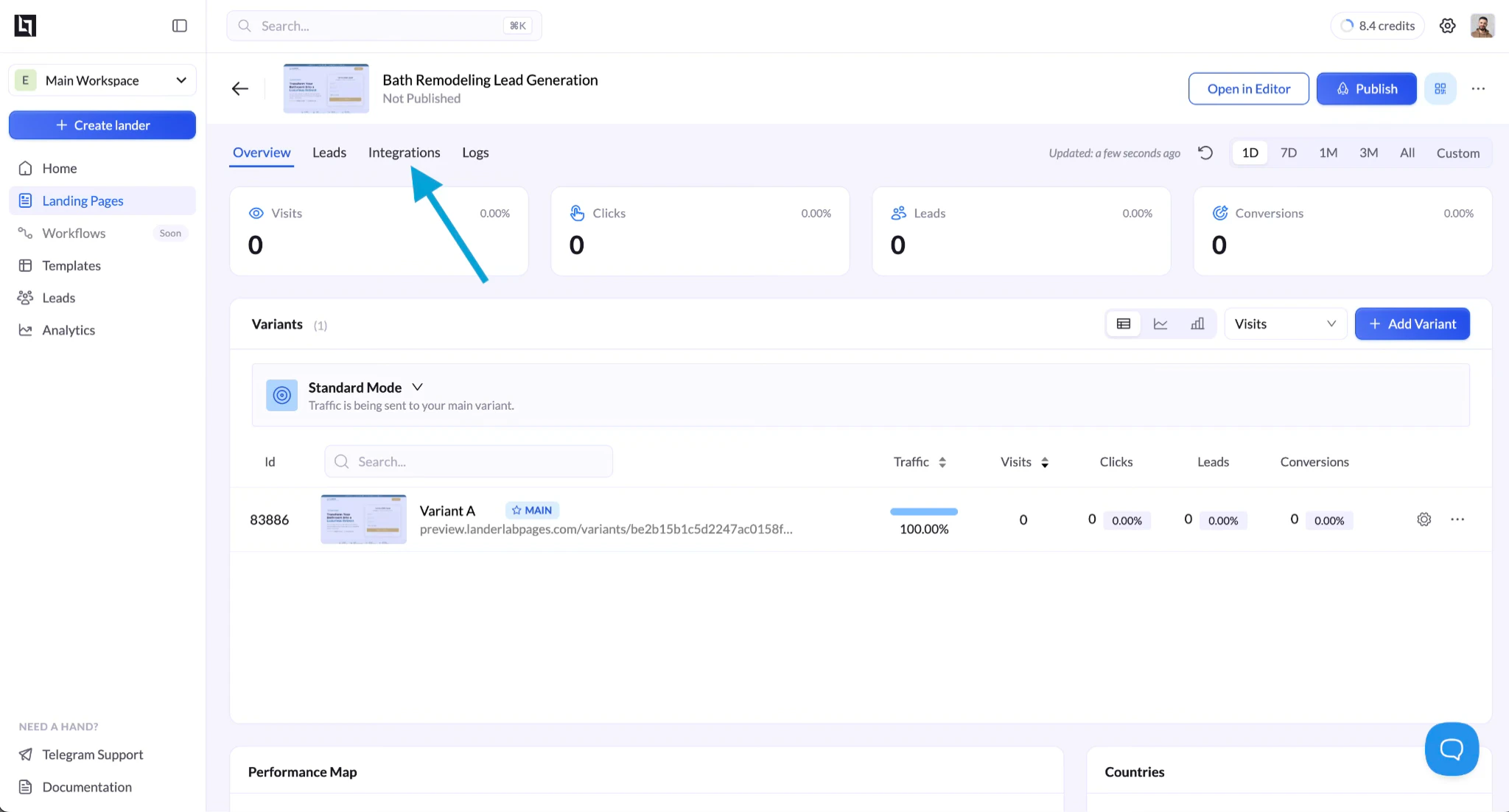Integration Landerlab